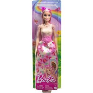 NWT Barbie Royal Doll – Pink & Blonde Hair, Butterfly Skirt & Accessories